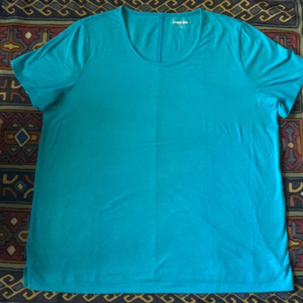 🤩 Land’s End tee - L - teal